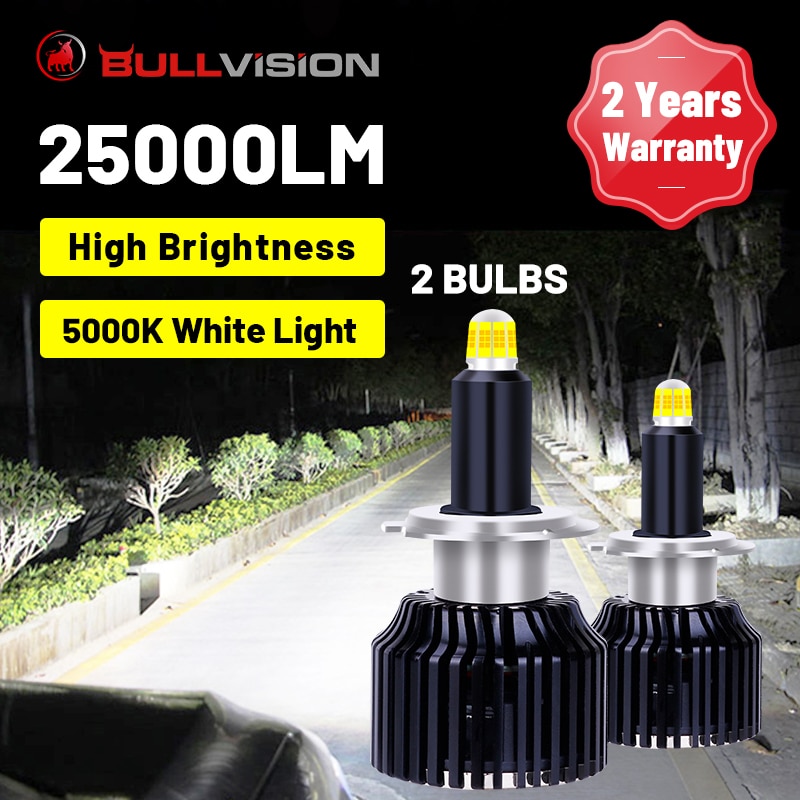 Bullvision  LED Ʈ, CSP LED 9012, H7, ..